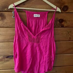 Hollister Fuchsia Tank Top